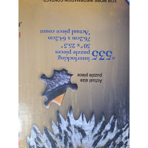 I Am Owl Head-Shaped 550-Piece Jigsaw Puzzle Poster Size  Madd Capp NEW - Picture 5 of 8